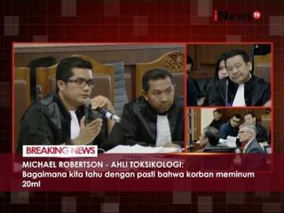 Michael Robertson : Kita tidak pernah tau berapa banyak orang meminum - iNews Breaking News 21/09