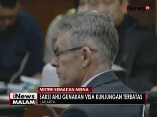 Sidang Jessica ke 23 menghadirkan saksi ahli Toksikologi dari Australia - iNews Malam 21/09