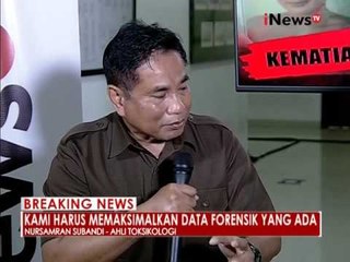 Nursamran. S : saksi ahli dari kuasa hukum tidak punya data lengkap - iNews Breaking News 21/09