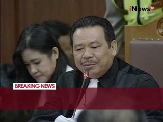 Jika Sianida masuk lewat mulut, Sianida pasti ditemukan disemua organ - iNews Breaking News 21/09