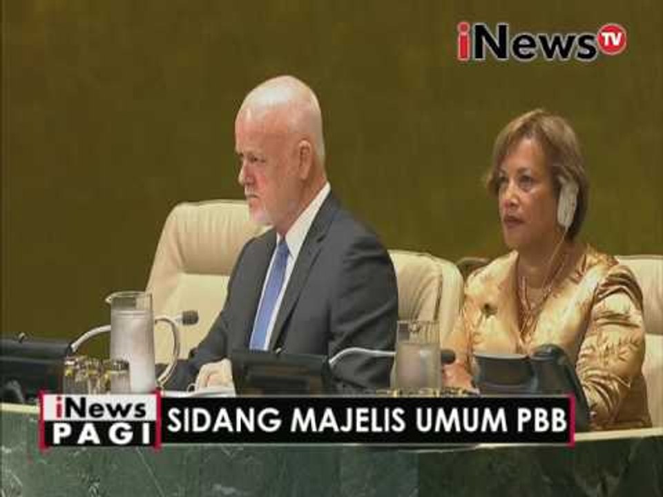 Live Report: Pidato terakhir Obama di sidang majelis umum PBB  (Virginia Gunawan) - iNews Pagi 21/09
