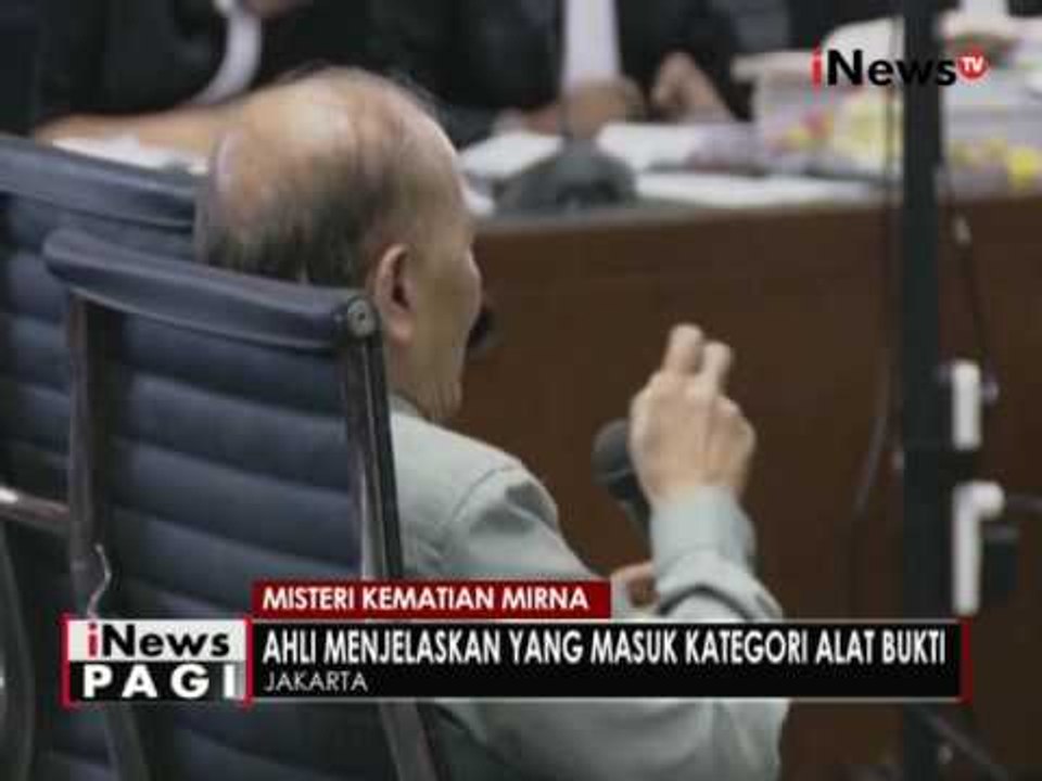 Kuasa hukum pertanyakan BB CCTV kepada ahli pid...