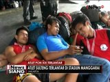 Miris, atlet 9 Muathai & Official asal Sulteng terlantar di Stasiun Manggarai - iNews Siang 23/09