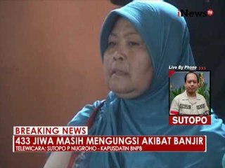 Live Report : kondisi pengungsian korban banjir bandang Garut di Cimacan - iNews Breaking News 22/09