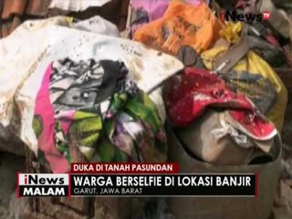 Pasca banjir bandang Garut, banyak warga berselfie ditempat kejadian - iNews Malam 25/09