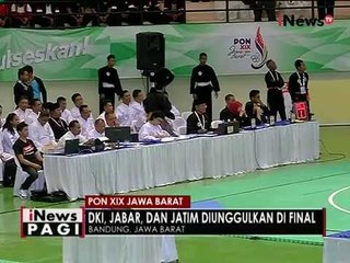 PON XIX Jabar, cabang pencak silat telah memasuki babak perempat final - iNews Pagi 22/09
