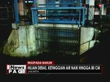 Hujan deras terus guyur Jakarta membuat ketinggian air dipintu Manggarai naik - iNews Pagi 26/09