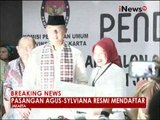Pasangan Agus Yudhoyono dan Sylviana Murni resmi mendaftar - Breaking News 23/09