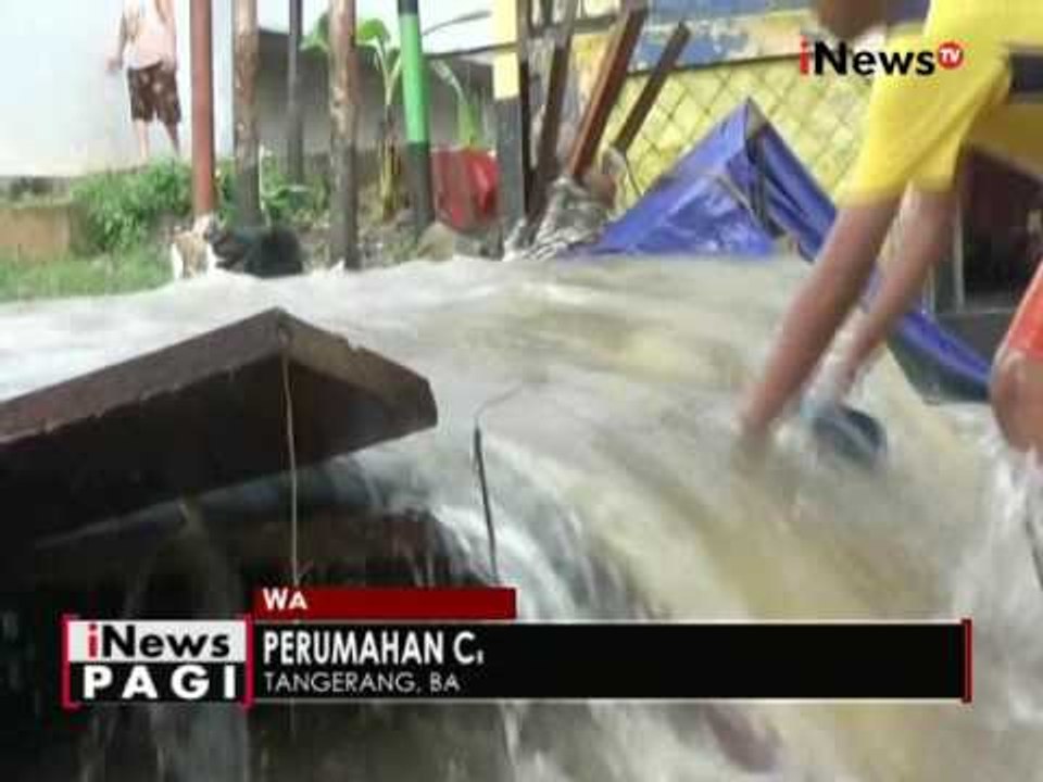 Takut banjir susulan, warga diperumahan Ciledug masih bertahan dipengungsian - iNews Pagi 26/09