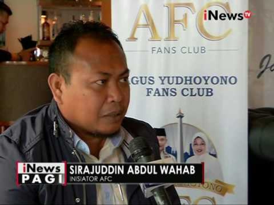 Pendukung Agus Yudhoyono dirikan AFC, Agus Fans...