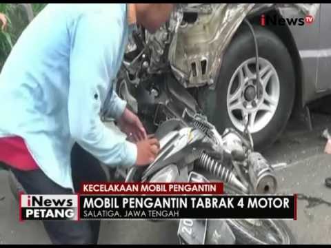 Rem blong, kecelakaan mobil pengantin terjadi di Salatiga - iNews Petang 27/09