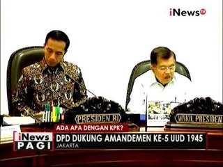 DPD akan dukung Amandemen ke 5 UUD 1945 - iNews Pagi 28/09