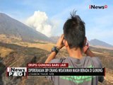 Inilah detik-detik erupsi gunung Baru Jari - iNews Pagi 29/09