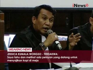 Jessica : saya melakukan closed bill karena takut Mirna yang bayar - iNews Breaking News 28/09