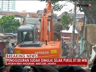 Live report : situasi terkini penggusuran di Bukit Duri - iNews Breaking News 28/09