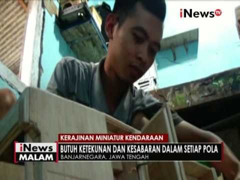 Manfaatkan barang bekas, pria ini bisa membuat miniatur kendaraan yang bagus - iNews Malam 29/09