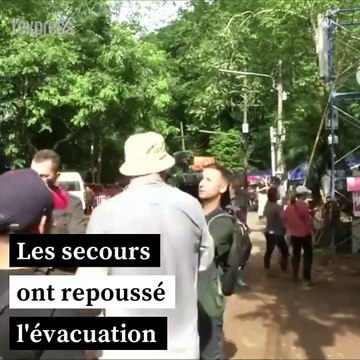 Les rescapés de la grotte ont été évacués