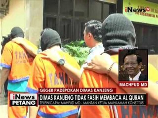 Live by phone : Mahfud MD, geger padepokan Dimas Kanjeng - iNews Petang 29/09