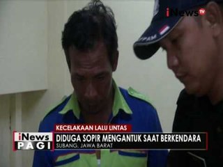 Diduga mengantuk, mobil berisi panitia PON tabrak truk - iNews Pagi 30/09