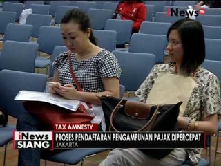 Hari terakhir Tax Amnesty, kantor pajak dipenuhi oleh para wajib pajak - iNews Siang 30/09