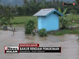 Diguyur hujan 2 jam, dusun di Semarang genangi pemukiman warga - iNews Malam 02/10