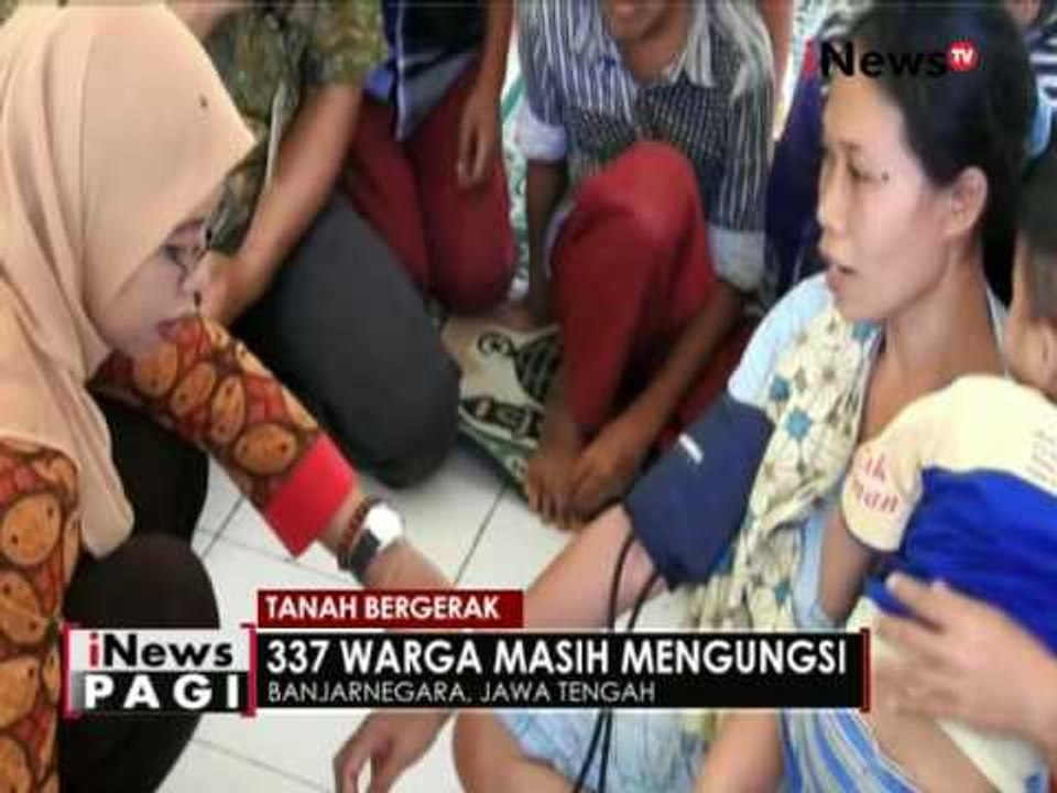 Tanah bergerak di Banjarnegara, 337 warga masih mengungsi - iNews Pagi 03/10