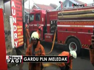 Gardu listrik bertegangan tinggi di Tebet meledak - iNews Pagi 04/10