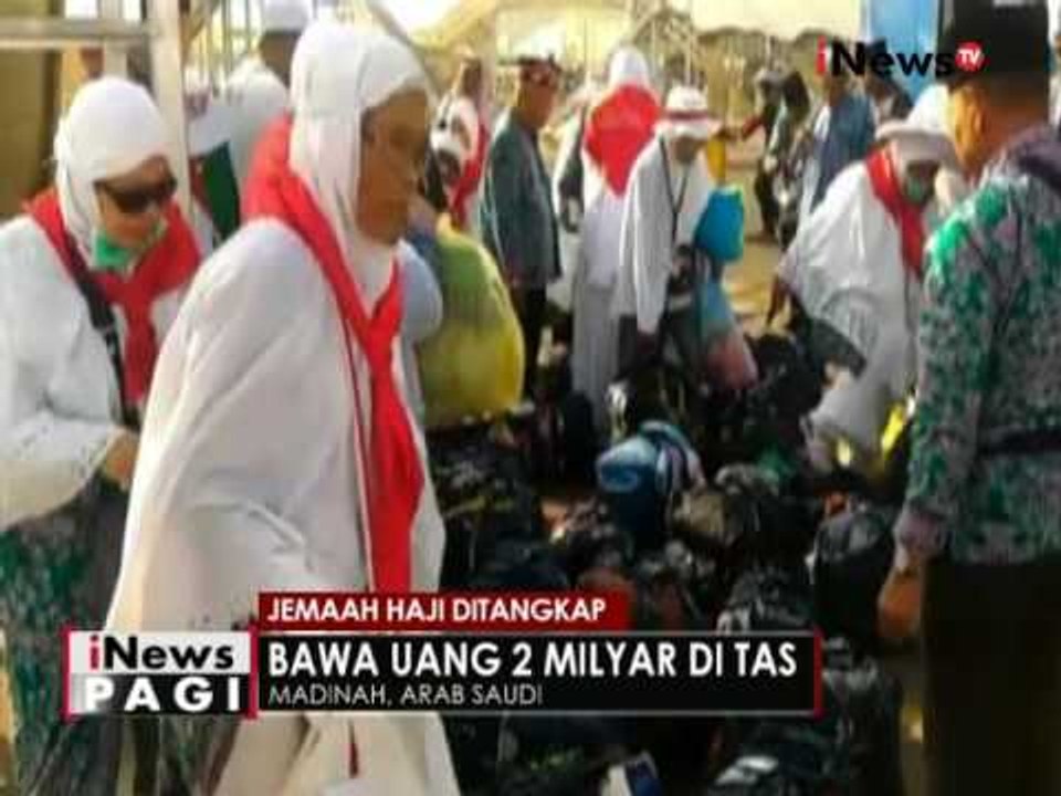 3 Jamaah Haji ditahan di Madinah karna membawa uang hingga 2 milyar - iNews Pagi 04/10