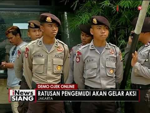 Ratusan pengemudi Gojek demo tuntut perbaikan sistem pembayaran - iNews Siang 03/10