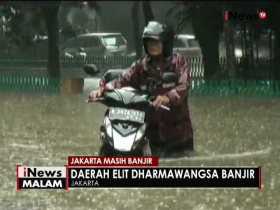 Jakarta diguyur hujan deras, kawasan Kemang kembali banjir - iNews Malam 04/10