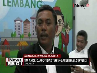 Download Video: Menanggapi hasil survei LSI, tim pemenangan Ahok - Djarot pasrah - iNews Pagi 05/10