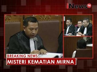 Sidang Tuntutan Jessica #MisteriKematianMirna 04 - iNews Breaking News 05/10