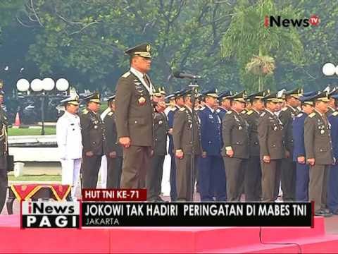 Tak hadiri HUT TNI di Cilangkap, Jokowi akan hadiri acara HUT TNI di Natuna - iNews Pagi 06/10