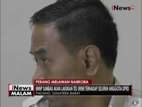 BNN Sumbar bentuk tim khusus untuk selidiki video anggota DPRD yang gunakan sabu - iNews Malam 09/10