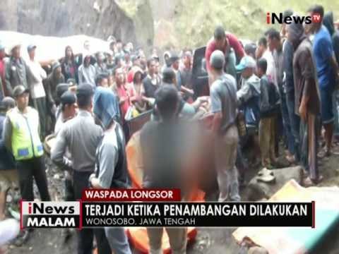 3 penambang tewas setelah tertimbun tanah longsor di Wonosobo - iNews Malam 09/10