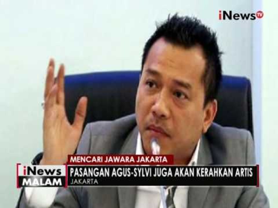 Tim sukses Cagub & Cawagub DKI kerahkan para artis untuk kumpulkan suara - iNews Malam 09/10