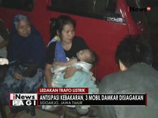 Trafo listrik sebuah klinik di Sidoarjo terbakar dan meledak - iNews Pagi 10/10