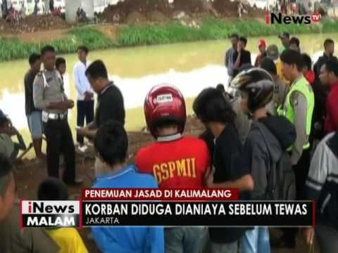 Sesosok jasad pria ditemukan mengambang di aliran Kalimalang - iNews Malam 09/10