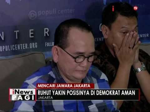 Ruhut Sitompul tidak khawatir akan dipecat Demokrat karna mendukung Ahok - iNews Pagi 07/10