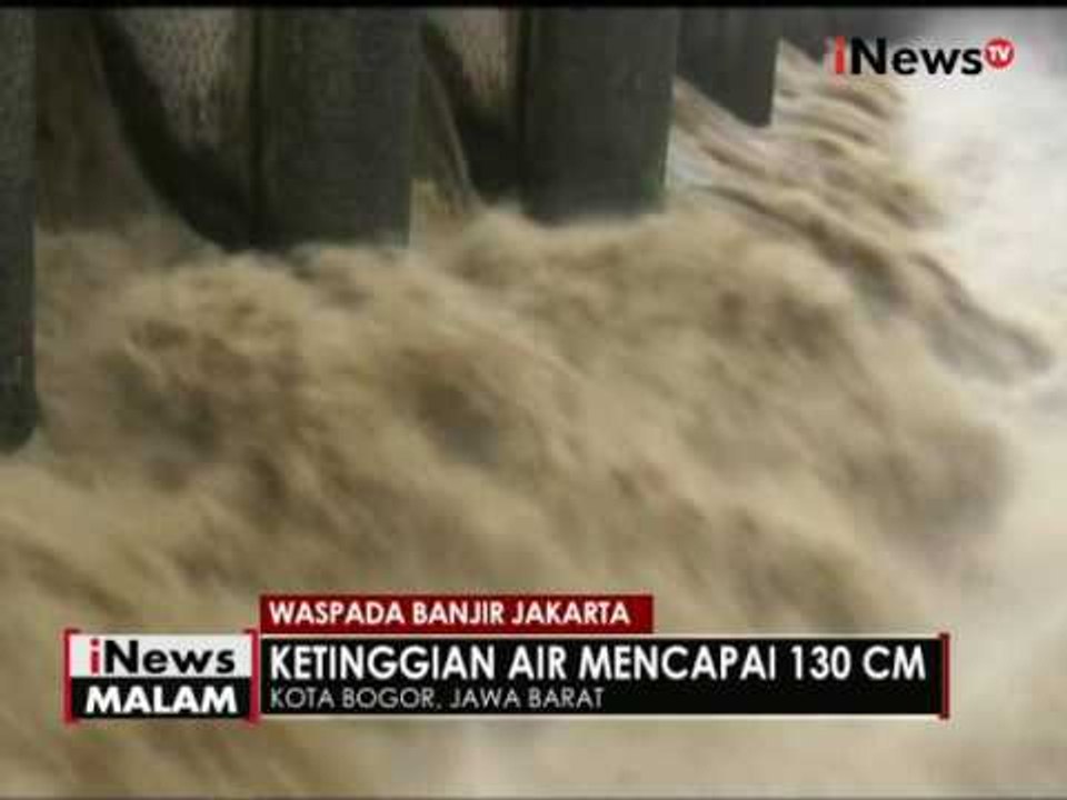 Hujan deras guyur Bogor, bendungan Katulampa siaga 3 - iNews Malam 10/10
