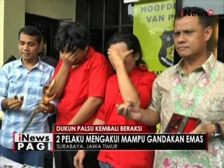 Seorang terapis kesehatan diamankan polisi usai menipu bisa menggandakan uang - iNews Pagi 10/10