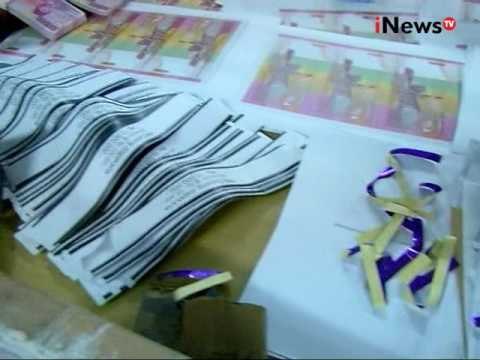 Polisi berhasil bongkar jaringan uang palsu yang akan diedarkan ke 10 provinsi - iNews Malam 10/10