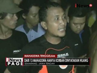 1 dari 13 mahasiswa yang hanyut di Semarang akhirnya ditemukan - iNews Pagi 11/10