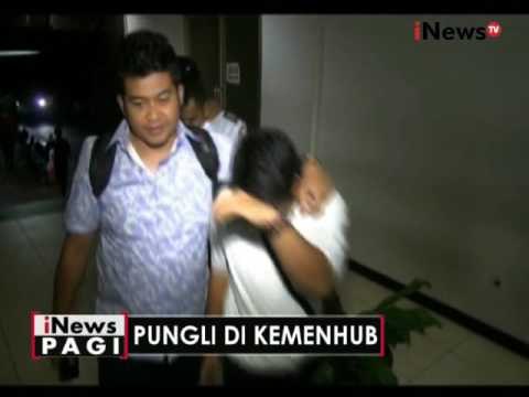 6 terduga terduga pelaku pungli Kemenhub digiring ke Polda Metro Jaya - iNews Pagi 12/10