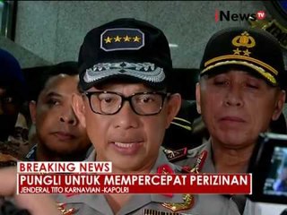 Keterangan dari Kapolri Jendral Tito terkait tangkap tangan OPP Kemenhub - iNews Breaking News 11/10