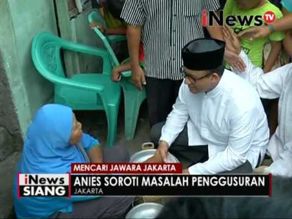 Anies kunjungi warga di Magesen - iNews Siang 10/10
