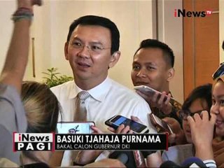 Jelang Pilkada DKI 2017, Ahok mendapatkan amanat dari Megawati untuk jaga sikap - iNews Pagi 13/10