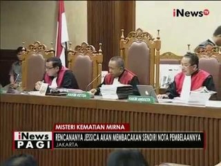 Pagi ini sidang pledoi Jessica digelar - iNews Pagi 12/10