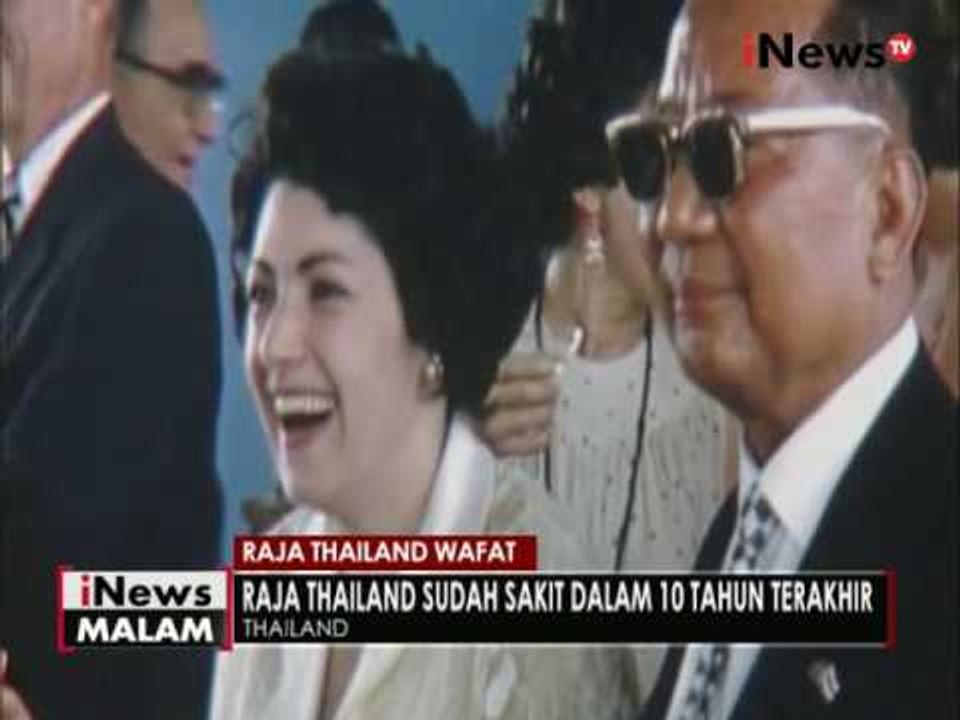 Raja Thailand, Bhumibol Adulyadef meninggal dunia diusia 88 tahun - iNews Malam 131/0