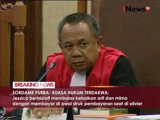 Tidak ada alasan tertentu Jessica memilih duduk di sofa meja 54 - iNews Breaking News 12/10